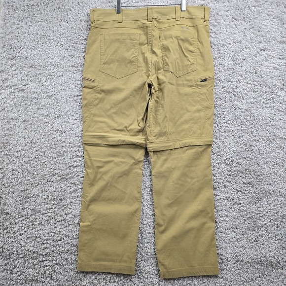 Eddie Bauer Pants Mens‎ 36x30 Tan First Ascent Convertible Straight Outdoors - Picture 6 of 15